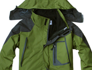 複合面料用于登山服